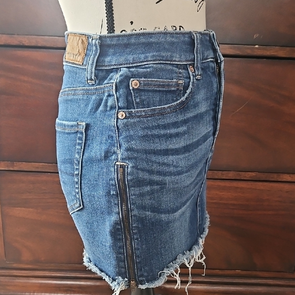 American Eagle Denim Mini Skirt